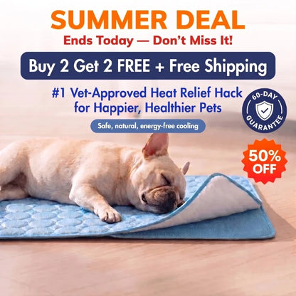 PrimePick CoolMat™ – die Kühlmatte, die Ihren Hund in wenigen Minuten beruhigt, wo immer Sie sind