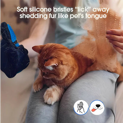 Gentle Deshedding Grooming Glove