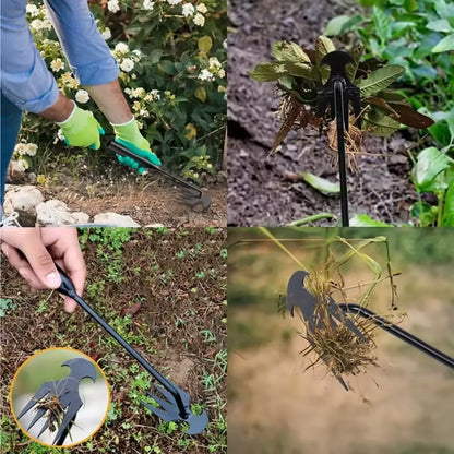 Weed puller - Removes weeds by the root