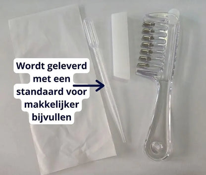 Minoxidil Applicator, Haarolie Applicator, Hoofdhuid Serum Kam, Breng de Vloeistof Direct op de Hoofdhuid Aan, Ondersteunend Haargroei Hulpmiddel, Voedt de Wortels Diepgaand